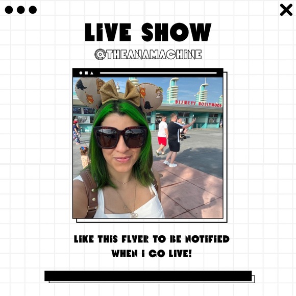 Other - THE ANA MACHINE IS LIVE! Drop a like on this to be notified when I go live!